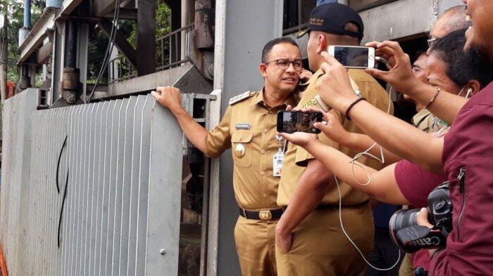 Anies Baswedan Pastikan Proyek MRT Tak Terkena Dampak Banjir Ciliwung