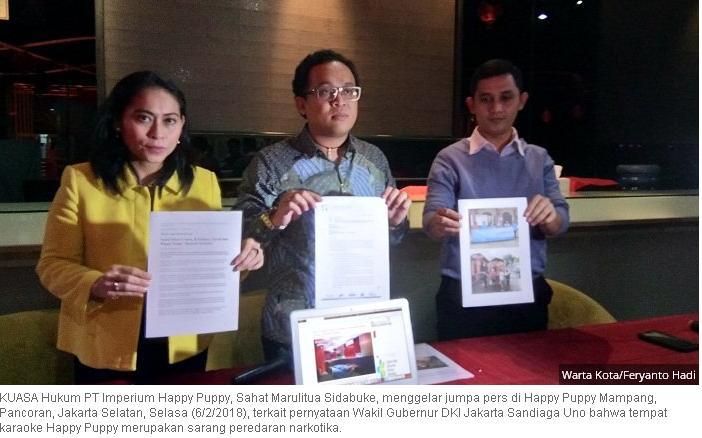 Happy Puppy Minta Sandiaga Uno Klarifikasi, Jika Tidak Ini yang Akan Dilakukan