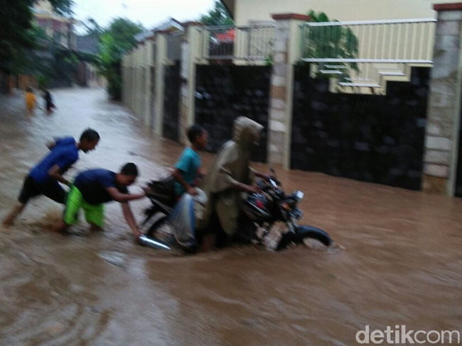 Hujan Lebat Seharian, Sejumlah Lokasi di Kudus Dilanda Banjir