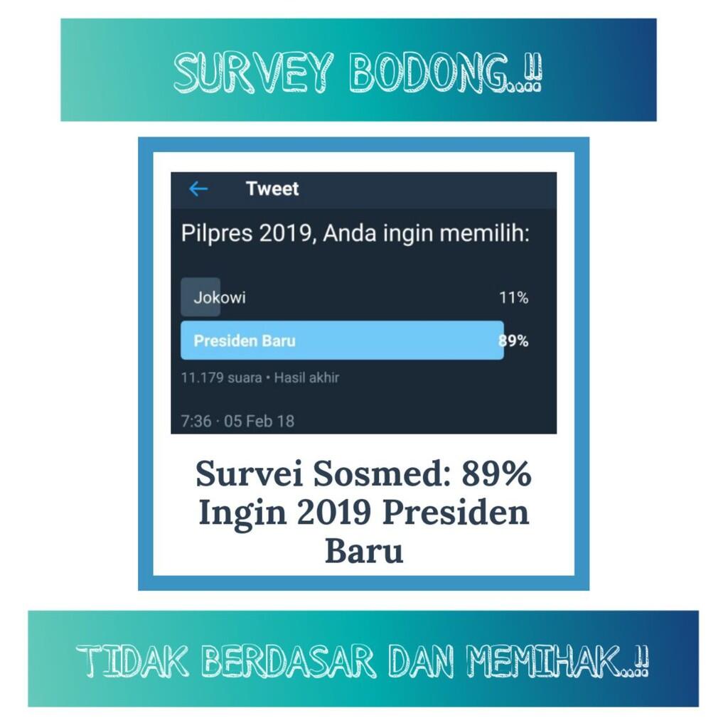 Udah, Gan! Jangan Percaya Polling di Twitter