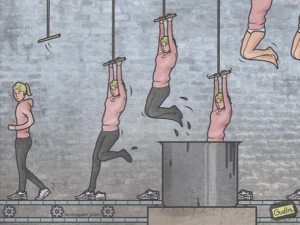 10 Gambar Lucu Bin Dewi Ini Seakan Menceritakan Keadaan Zaman Sekarang ?