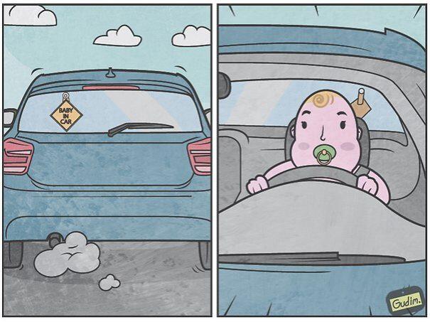 10 Gambar Lucu Bin Dewi Ini Seakan Menceritakan Keadaan Zaman Sekarang ?