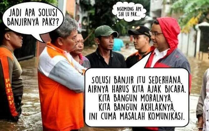 JAKARTA BANJIR, SALAH GUBERNUR ???