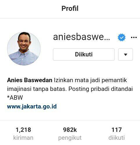 Foto Instagram Anies Penuh Perhatian Menyapa Warga Korban Banjir