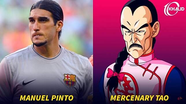 5 Pesepakbola yang Mukanya Mirip Tokoh Anime