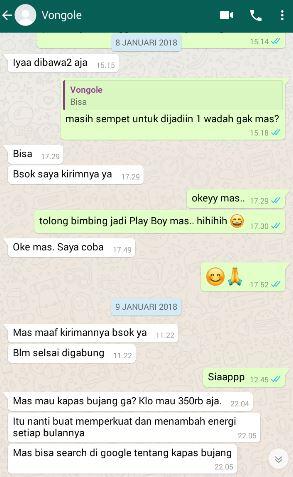 Penjual Yang Hilang ( Id : Vongole )