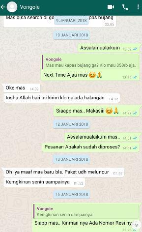 Penjual Yang Hilang ( Id : Vongole )