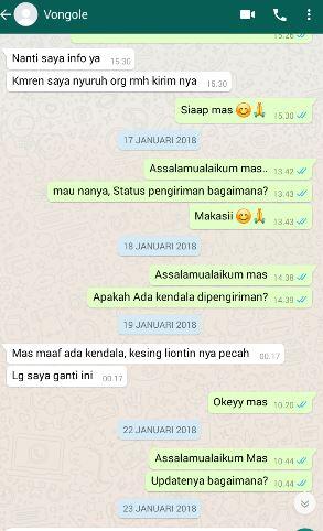 Penjual Yang Hilang ( Id : Vongole )