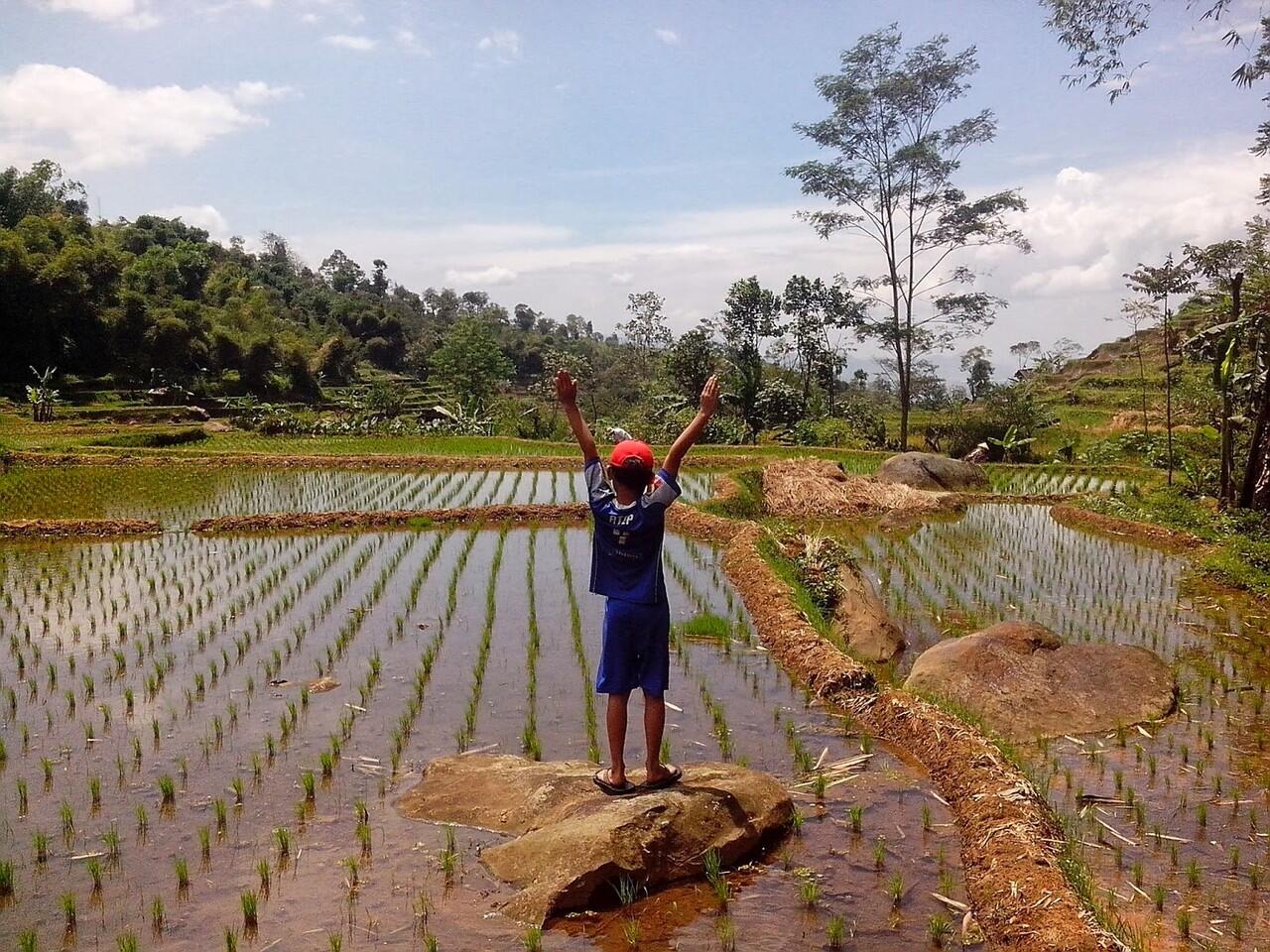 Pemandangan Alam Pegunungan Arjasari