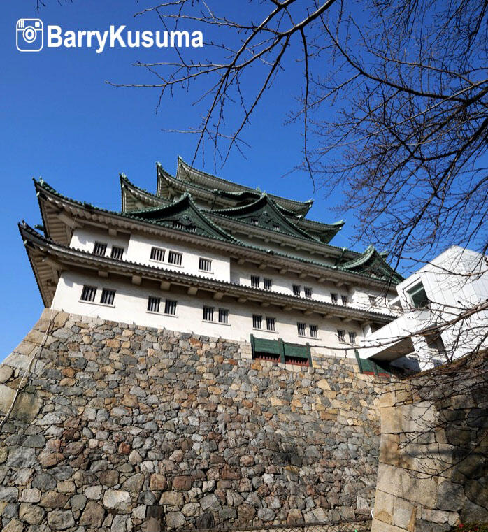 Kemegahan Kastil Nagoya di Jepang.