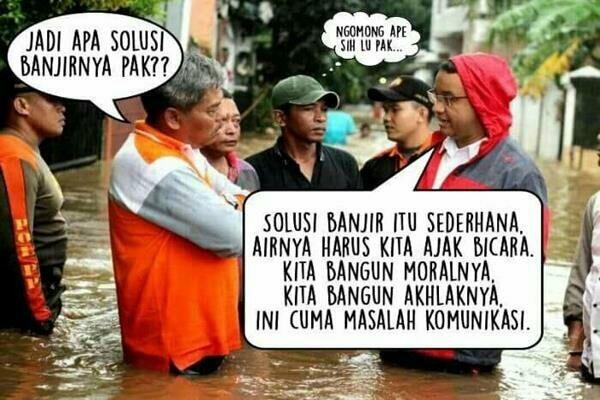 Normalisasi Sungai, Sandi : Bukan Digusur, Warga Pindah Sendiri