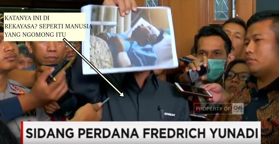 FREDRICH NGAMUK : BAJ*NGAN ITU SEMUA !!!