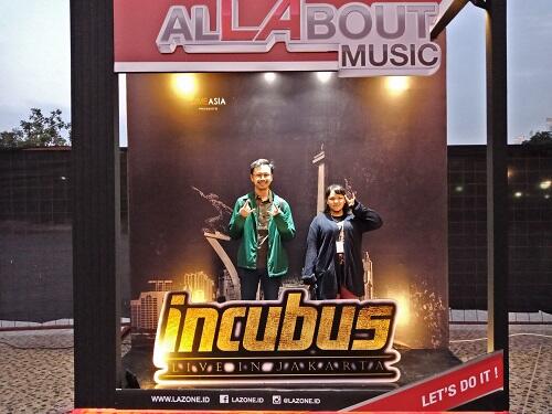 Totalitas Incubus dalam Menghentak Panggung Musik Jakarta