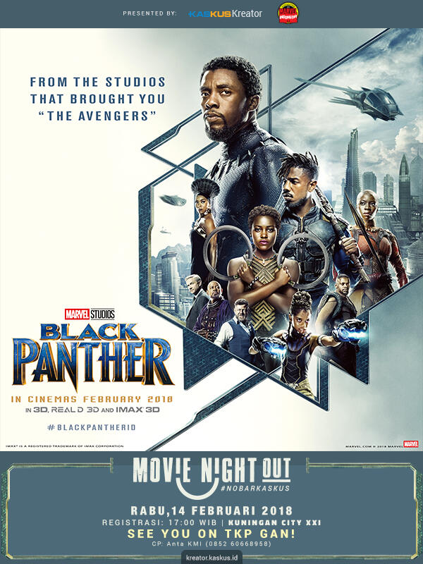 Kreator Mau Nonton GRATIS Marvel Studios’ Black Panther?
