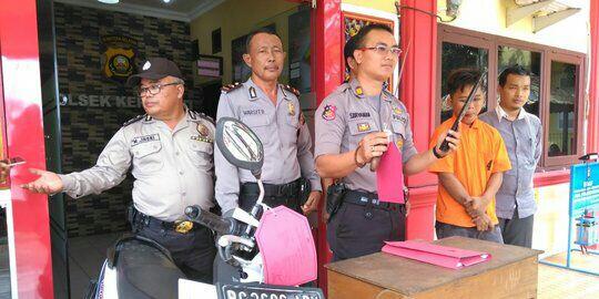 Korban komat kamit baca mantra, begal gagal letuskan pistol rakitan