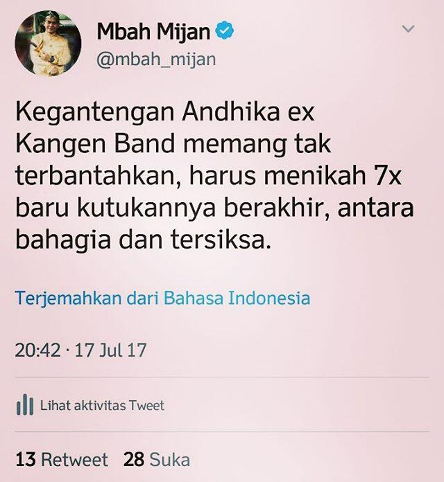 Disebut Babang Tamvan, Mbah Mijan Minta Andika Mahesa Lakukan Hal Ini Agar 'Kutukanny