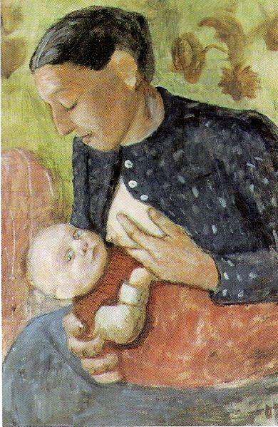 Paula Modersohn-Becker, berdiri tanpa busana