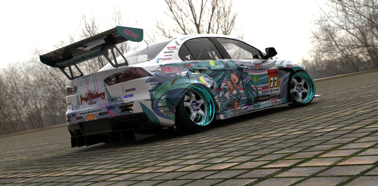 mobil mobil tema itasha yang hits banget