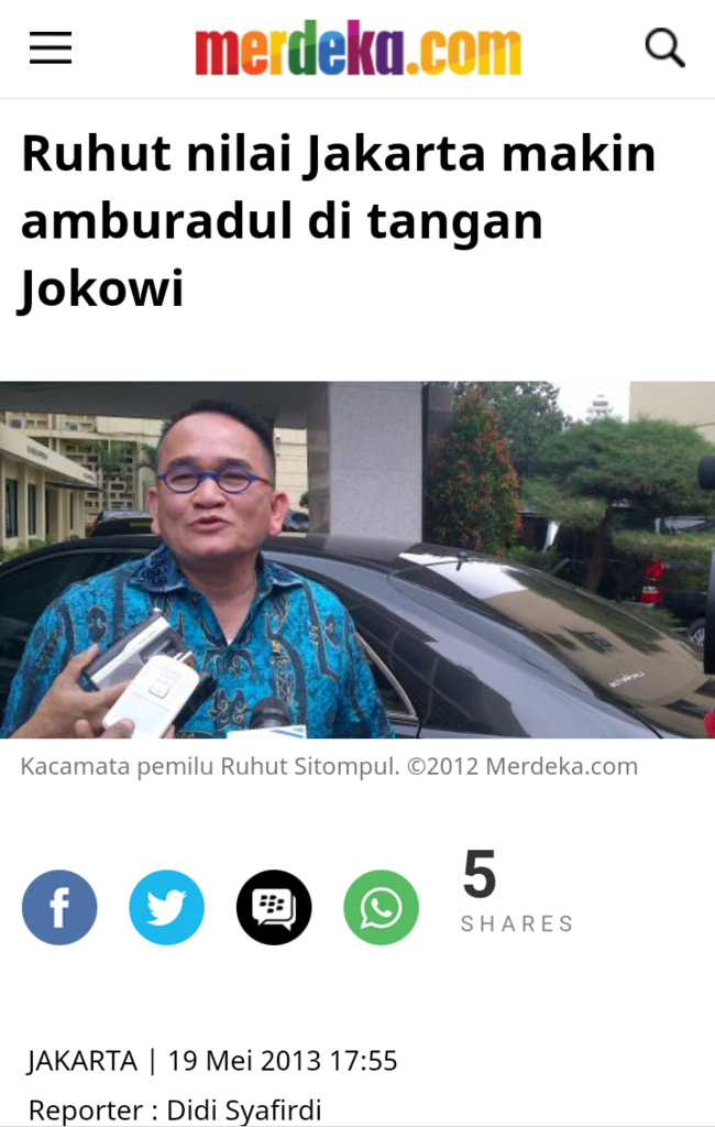Ruhut Tak Dukung AHY di Pilpres 2019, Alasannya Tegas!