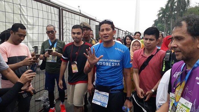 Sandiaga Akan Kenalkan Keindahan Jakarta Melalui Kompetisi Marathon