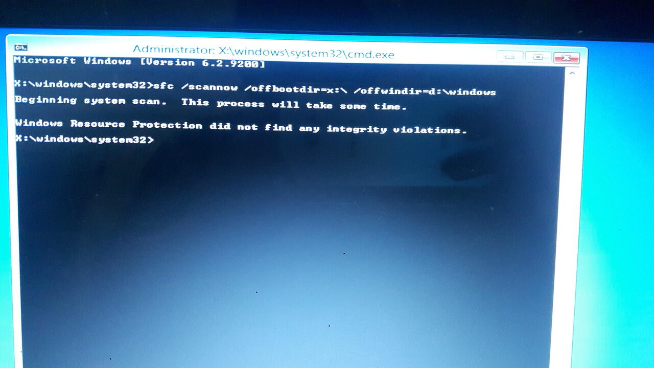 Sfc offbootdir. Sfc offbootdir
