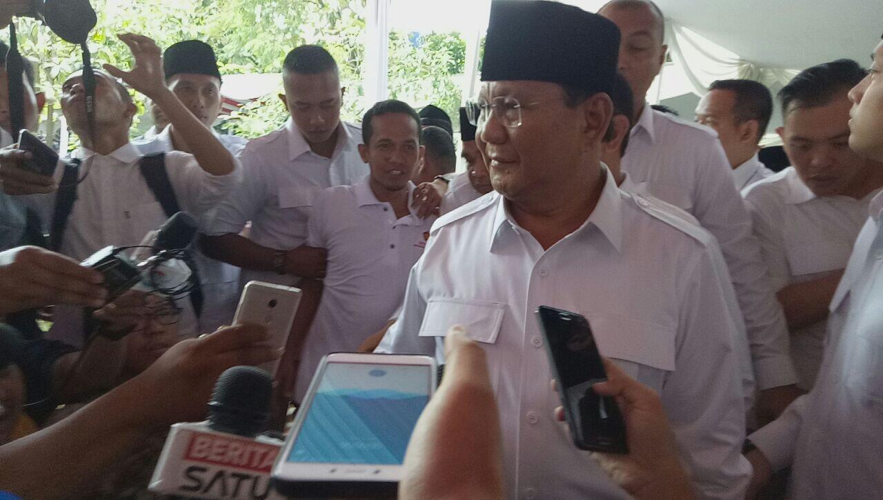 9 Kata-kata Keren Prabowo Saat Berpidato di Ultah Gerindra