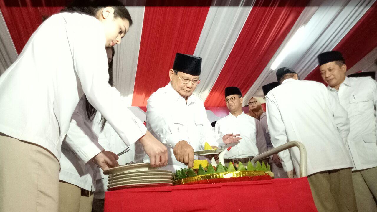 9 Kata-kata Keren Prabowo Saat Berpidato di Ultah Gerindra