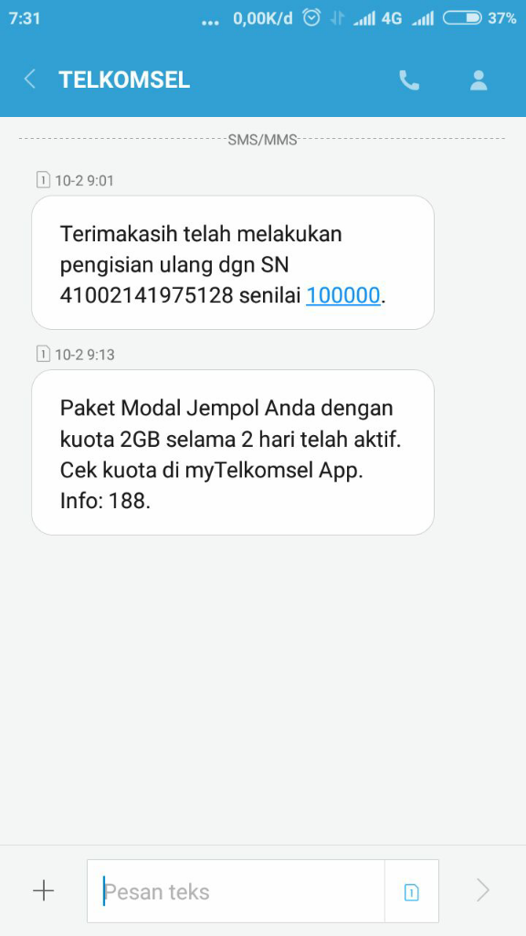 Telkomsel, Dimana Riwayatmu Kini.