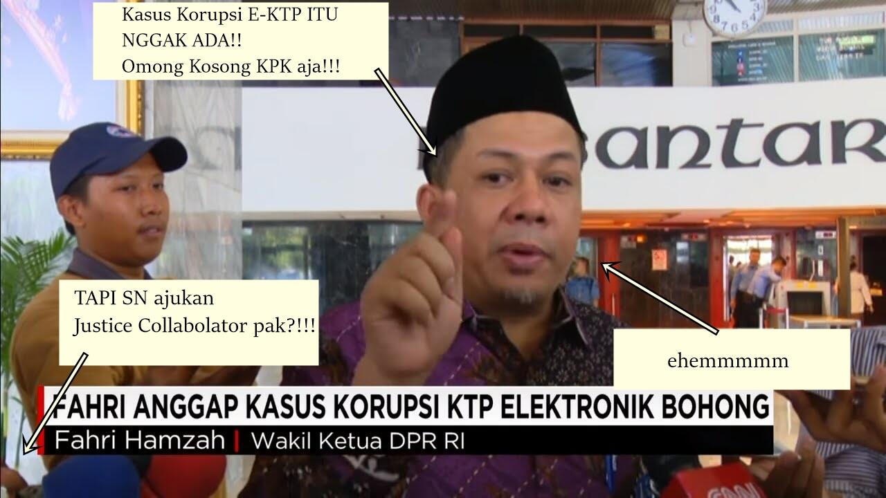 FAHRI HAMZAH DAN SEPAK TERJANG PART II : KORUPSI E-KTP OMONG KOSONG !!!