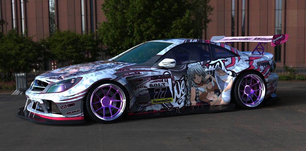 mobil mobil tema itasha yang hits banget