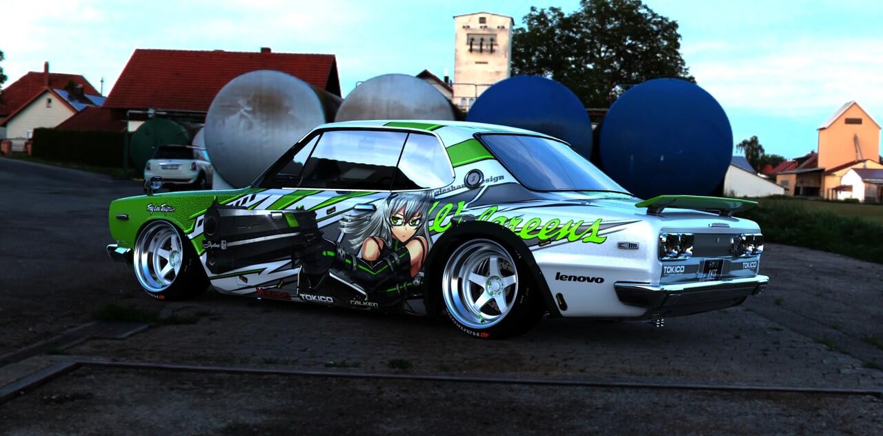 mobil mobil tema itasha yang hits banget