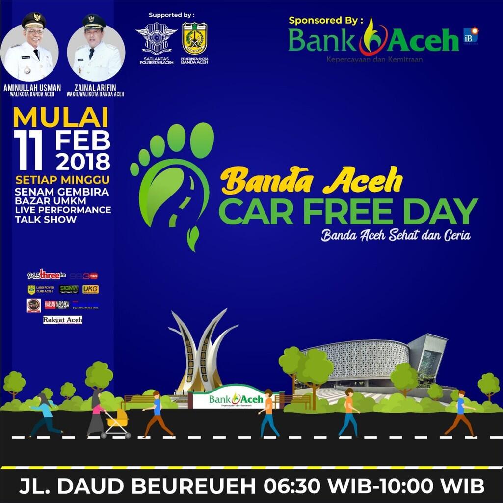 &#91;FR&#93; Banda Aceh Car Free Day 11 Februari 2018 