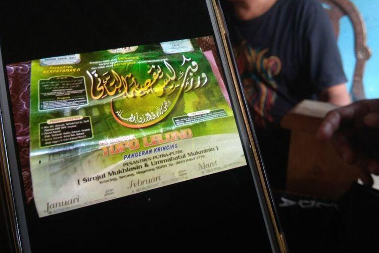 Polisi Temukan Kalender Padepokan Topo Lelono di Rumah Keluarga Suliono