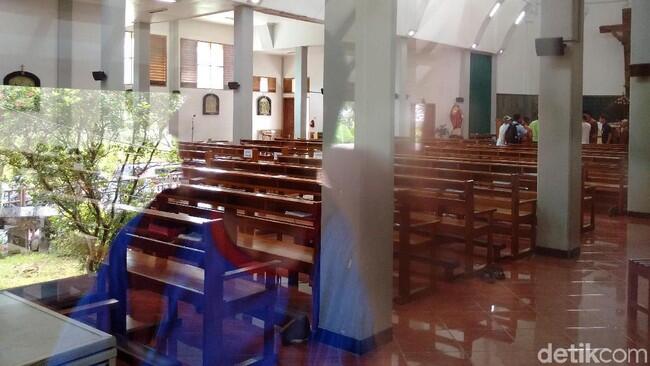 Penyerang Gereja Lidwina Juga Menyerang Patung