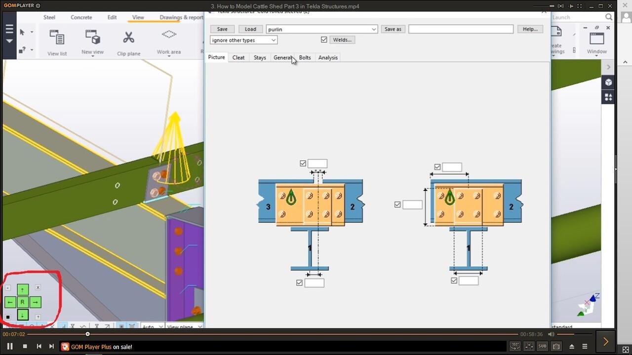 Window Tekla yang tidak muat di layar laptop