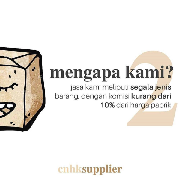 Cara jadi SUPPLIER FIRST HAND