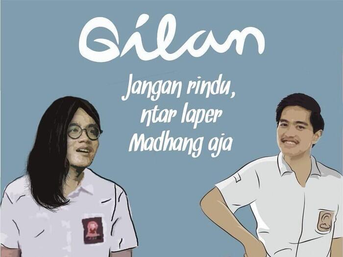 Meme Dilan "itu Berat Biar Aku Saja"