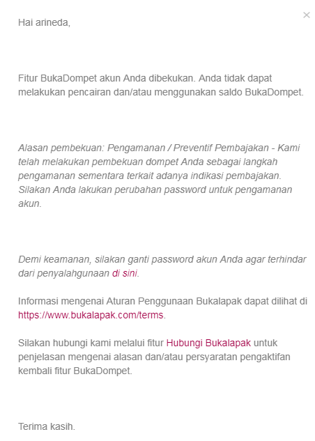 SUMPAH ANE KAPOK BELANJA DI BUKALAPAK ! BILLY CARE SINI MASUK !!