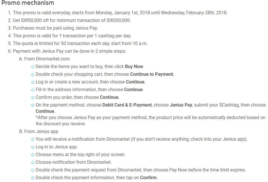 &#91;Share Pengalaman&#93; Dikecewakan Promo Jenius x Dinomarket