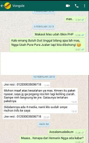 Penjual Yang Hilang ( Id : Vongole )