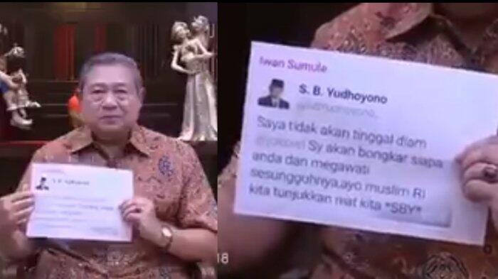 Akun Twitternya Dipalsukan, SBY Merasa Diadu Domba dengan Jokowi dan Megawati