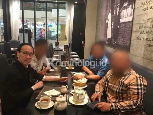 Honggo Wendratno, DPO korupsi Rp35 T nongkrong di kafe Singapura?