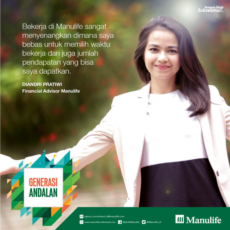 💰 Lowongan Kerja | Financial Advisor | Manulife Indonesia DKI Jakarta 💰