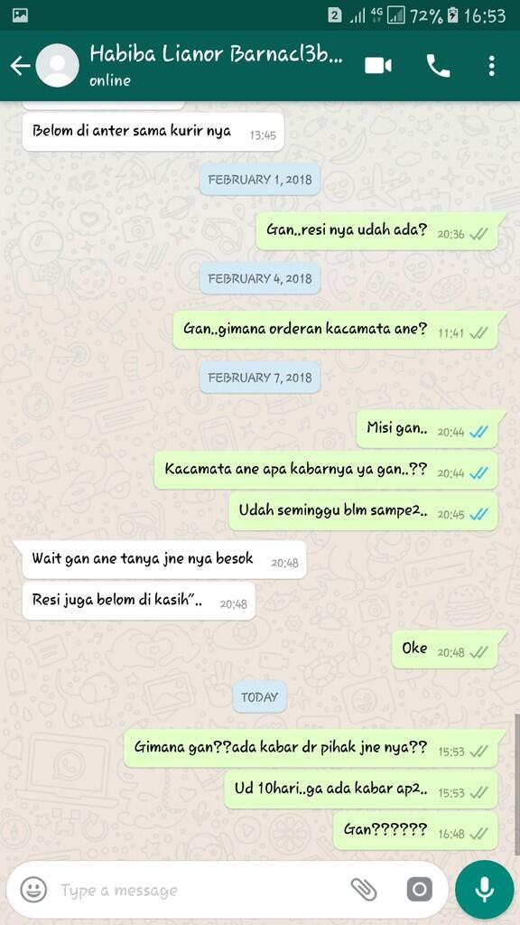 SURAT TEBUKA ATAS UPAYA PENIPUAN UNTUK SAUDARA/I HABIBA LIANOR username BARNACL3BOY 