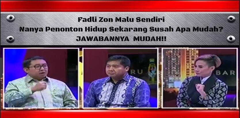 FADLI ZON dan SEPAK TERJANG! : Nyinyir SRI MULYANI