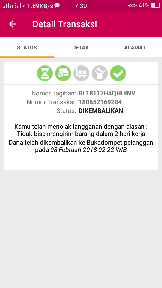 Payahnya Sistem Input Resi Bukalapak
