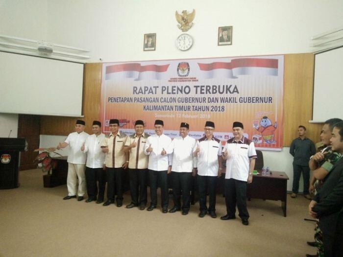 4 Pasangan calon ramaikan pilgub provinsi Kaltim