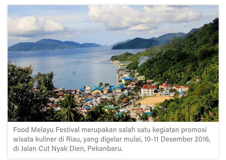 Luncurkan Kalendar Event, Riau Ingin Masyarakat Sejahtera dari Pariwisata