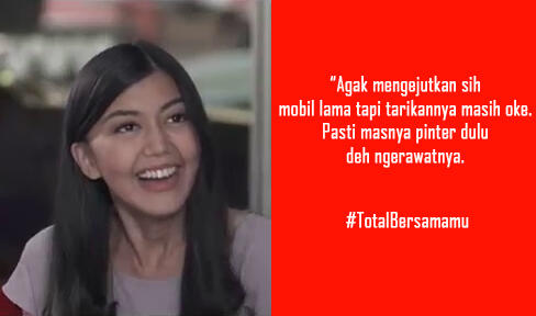 Quote #TotalBersamamu series yang nggak kalah menarik dari gombalan Dilan pada Milea