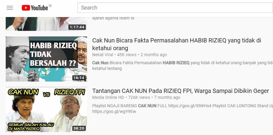 Adu Domba Tokoh Lewat Judul Video, Pengamat: Pengguna YouTube Harus Ditertibkan